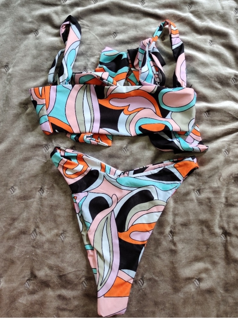 Same Swim Set XS top and bottoms